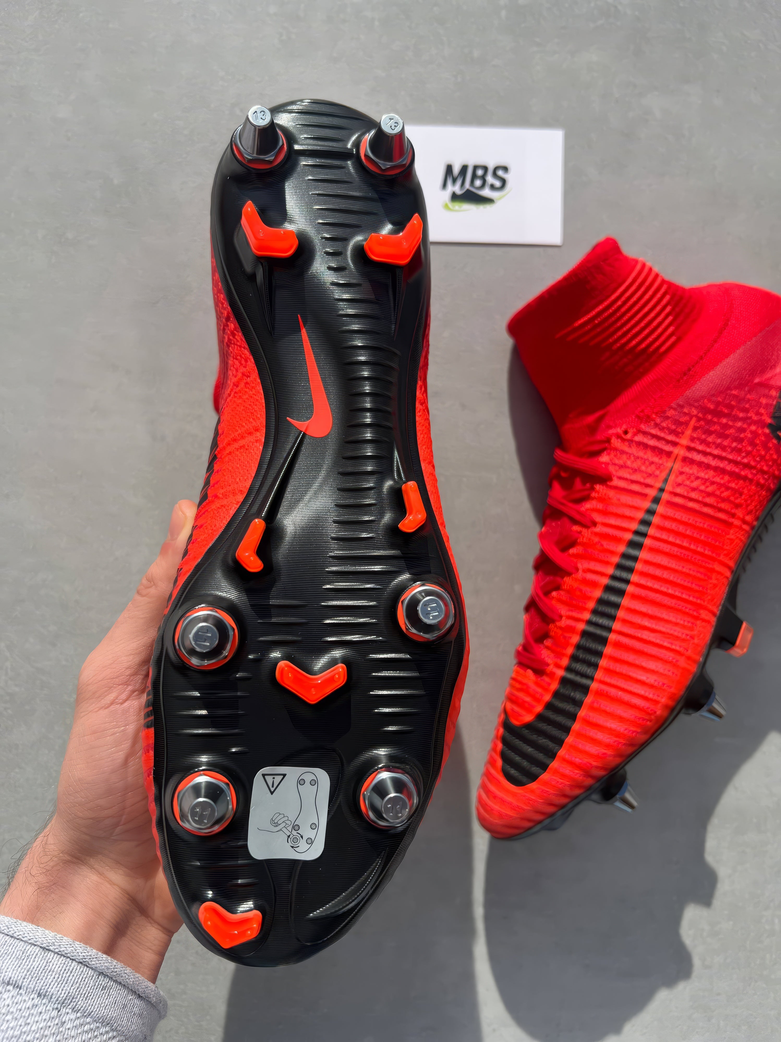 NIKE MERCURIAL SUPERFLY V FIRE ELITE SG