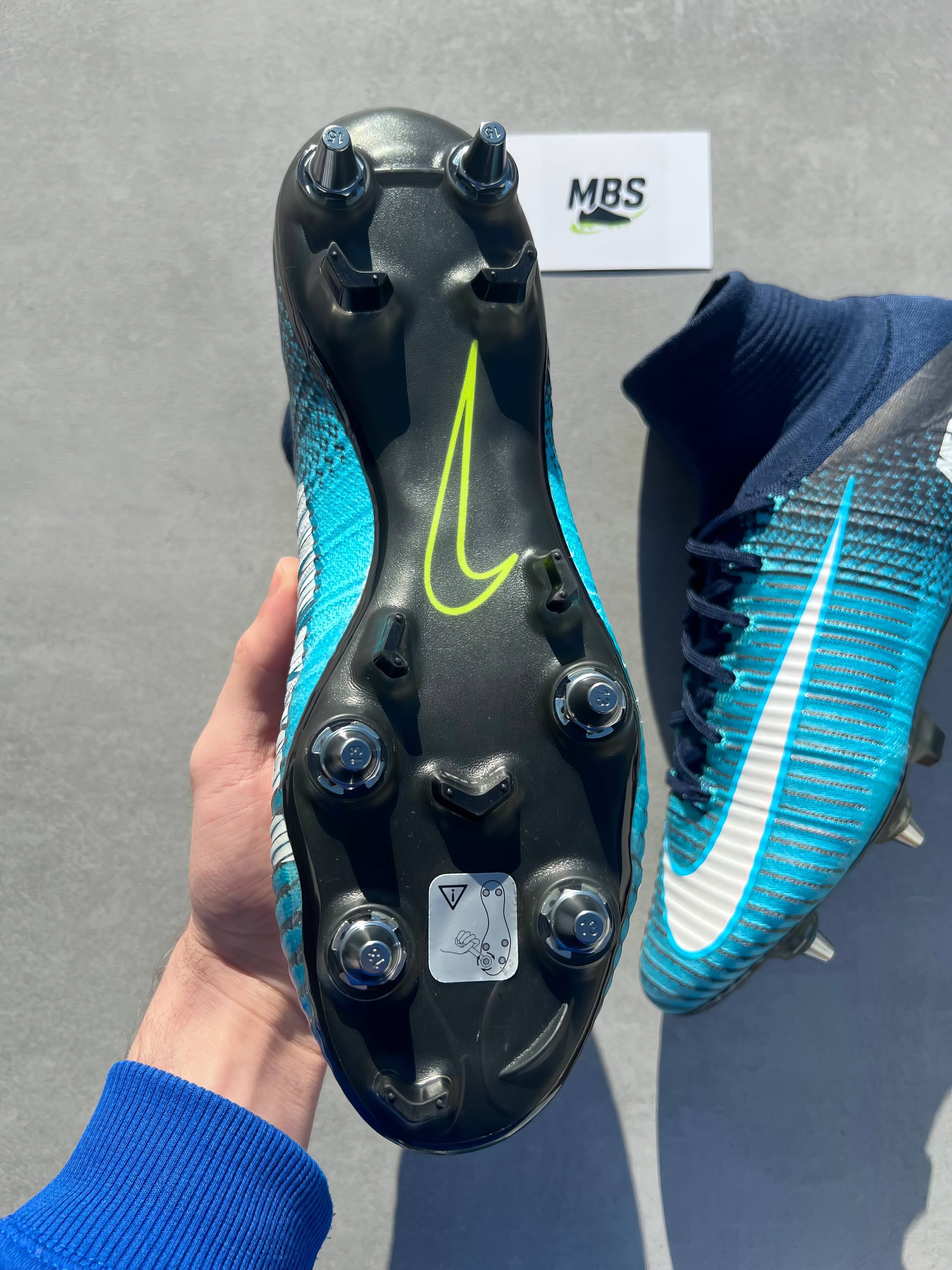 NIKE MERCURIAL SUPERFLY V ELITE SG-PRO ICE